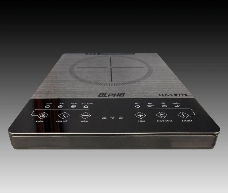 Bếp điện từ đơn Alpha BM500 - Hàng chính hãng