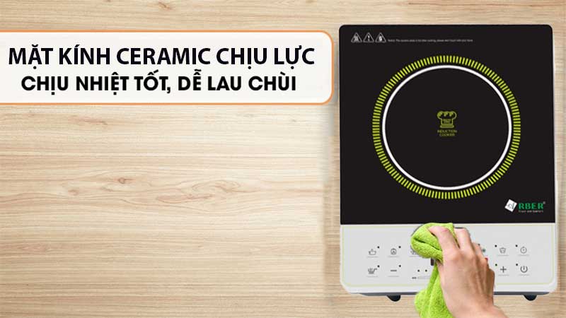 Mặt kính của Bếp điện từ đơn Arber AB-303