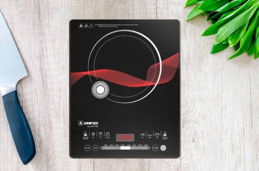 Bếp điện từ đơn Asanzo IS-TD1 - Hàng chính hãng