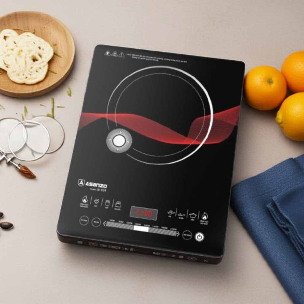 Bếp điện từ đơn Asanzo IS-TD1 - Hàng chính hãng