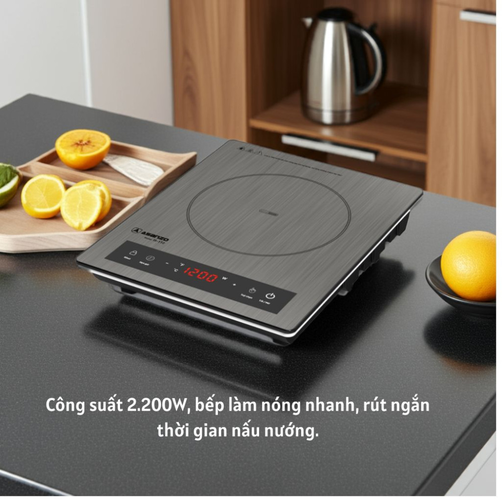 Bếp điện từ đơn Asanzo IS-TD2 - Hàng chính hãng