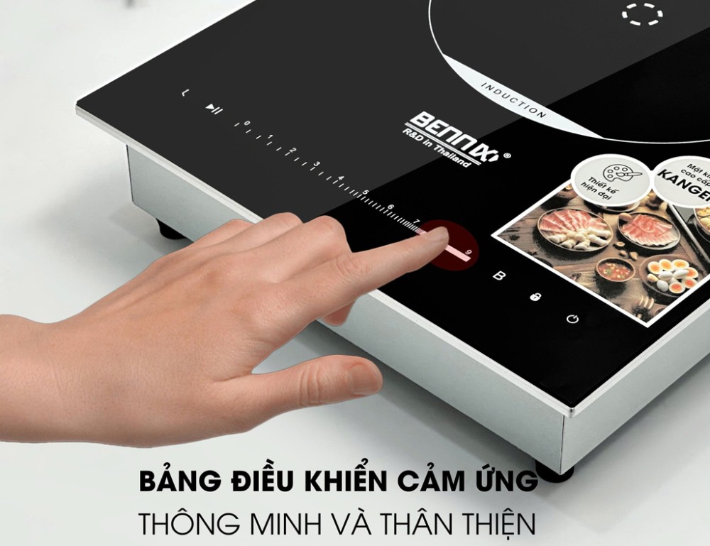 Bảng điều khiển cảm ứng dễ thao tác