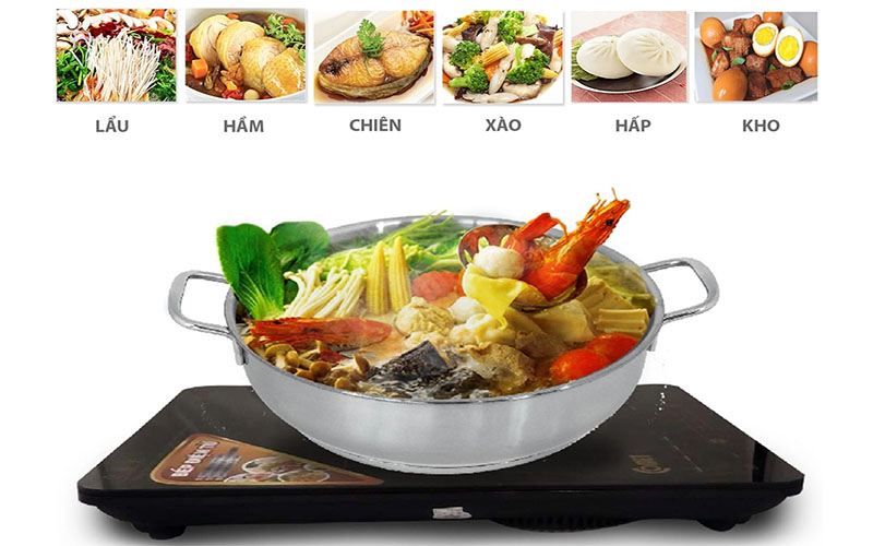 Bếp điện từ đơn Comet CM5428 - Hàng chính hãng