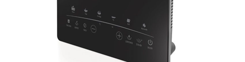 Bảng điều khiển của bếp điện từ đơn Elmich ICE-1827