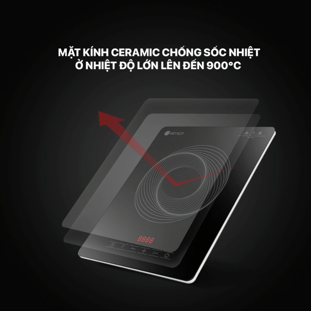 Bếp điện từ đơn Elmich ICE-1828OL - Hàng chính hãng