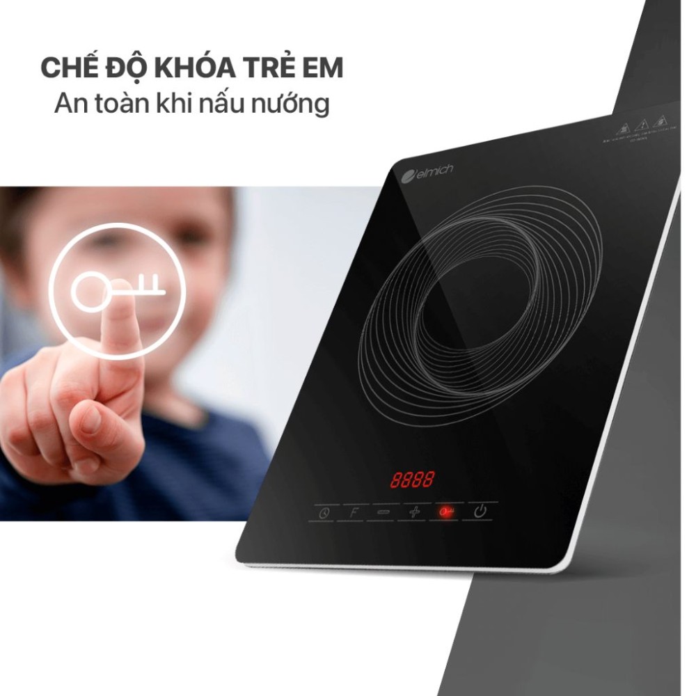 Bếp điện từ đơn Elmich ICE-1828OL - Hàng chính hãng