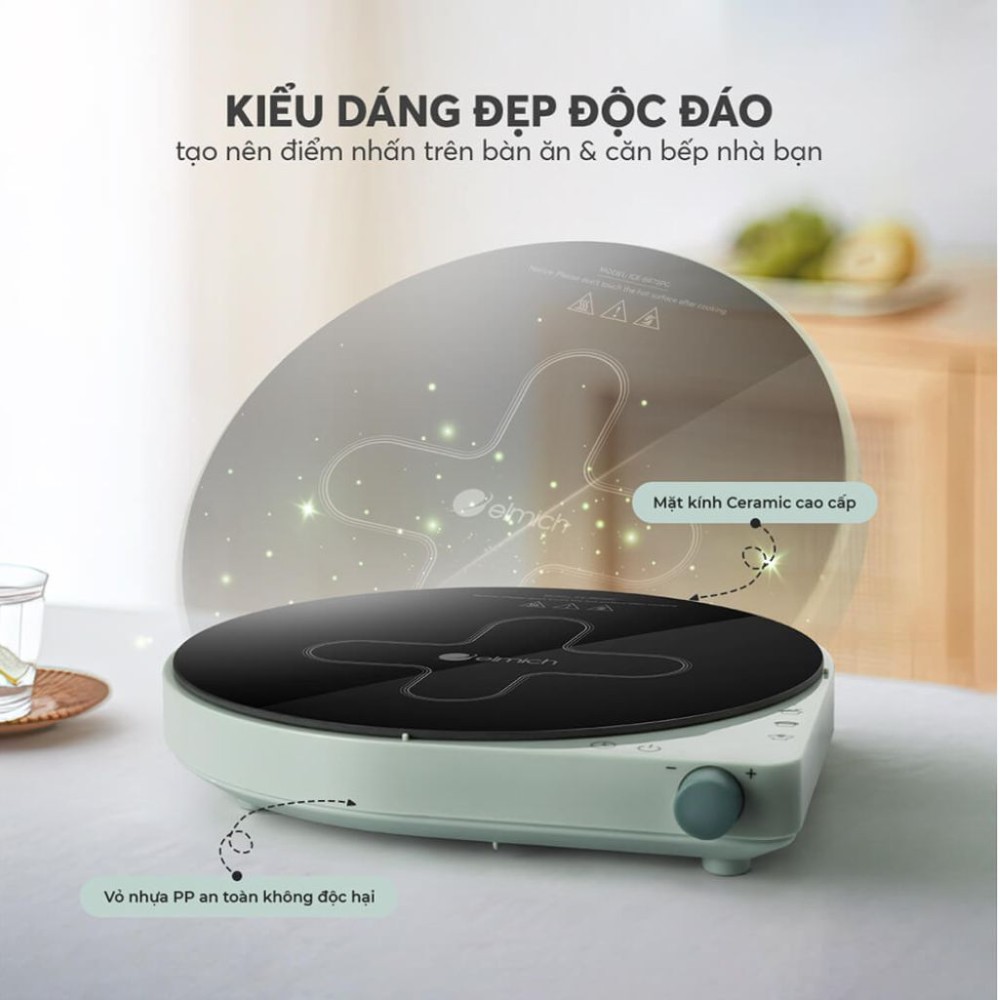 Bếp điện từ đơn Elmich ICE-8878 - Hàng chính hãng