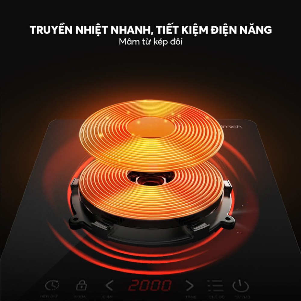 Bếp điện từ đơn Elmich ICE9300 - Hàng chính hãng