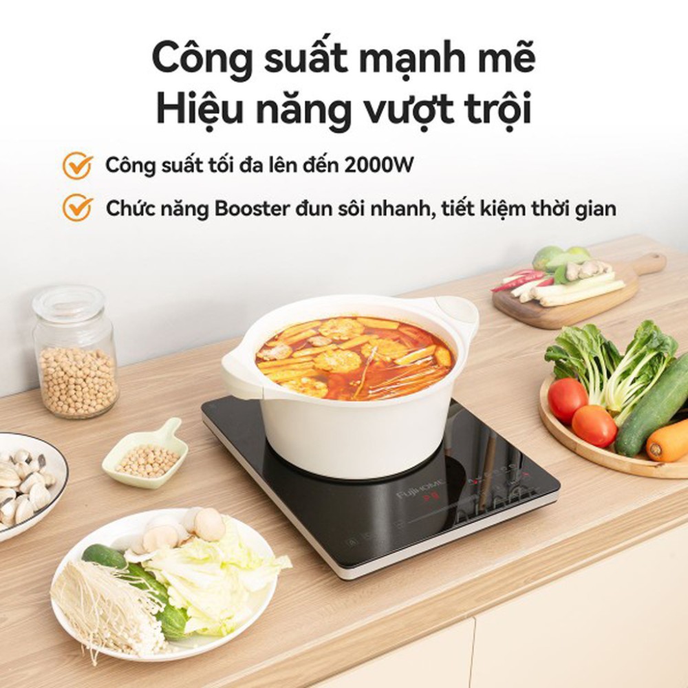Bếp điện từ đơn FujiHome IC1391 - Hàng chính hãng