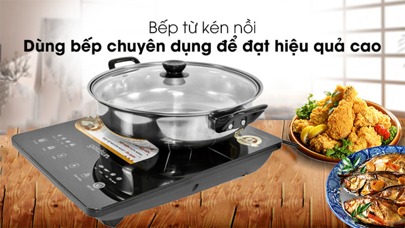Bếp điện từ đơn Goldsun GIC3202-D - Hàng chính hãng
