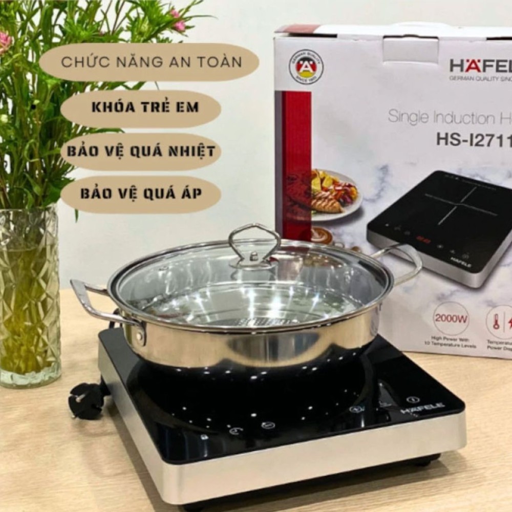 Bếp điện từ đơn Hafele HS-12711B (536.61.890) - Hàng chính hãng