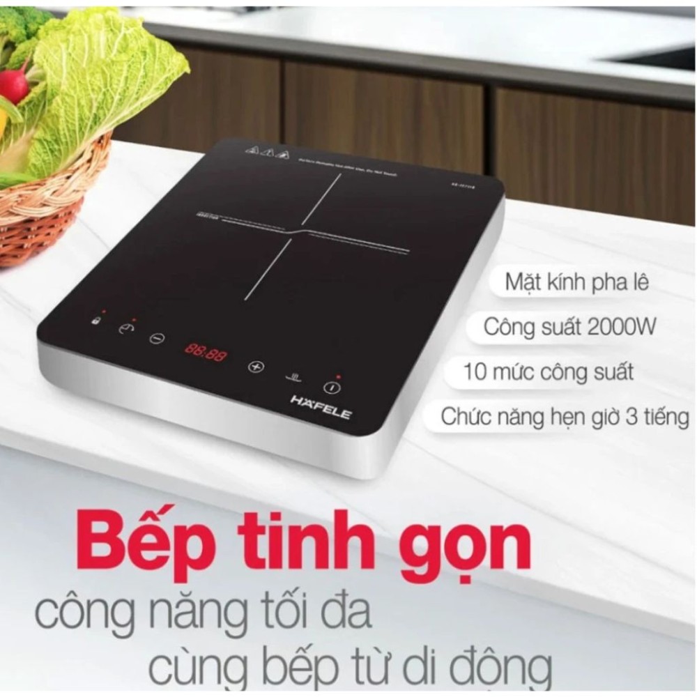 Bếp điện từ đơn Hafele HS-12711B (536.61.890) - Hàng chính hãng
