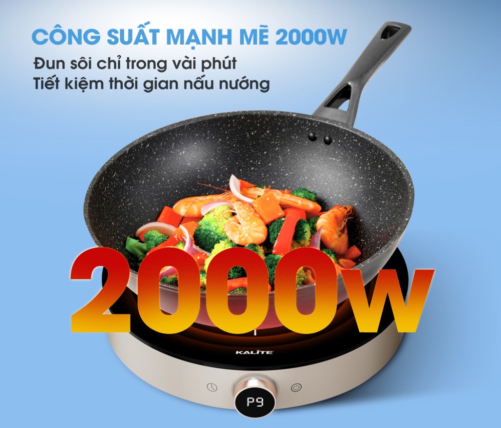 Bếp điện từ đơn Kalite Power S8 - Hàng chính hãng