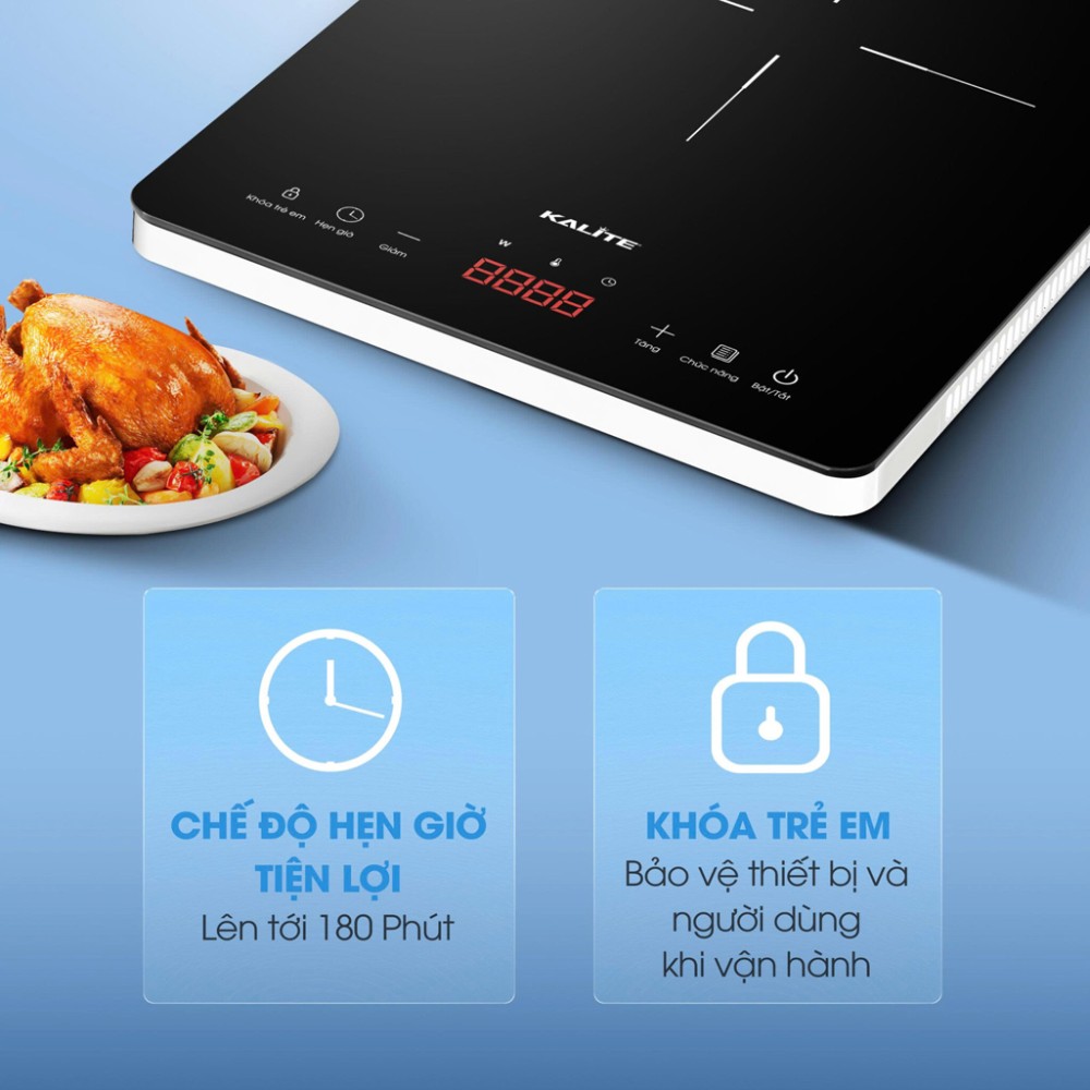 Bếp điện từ đơn Kalite ULTRA H6 - Hàng chính hãng