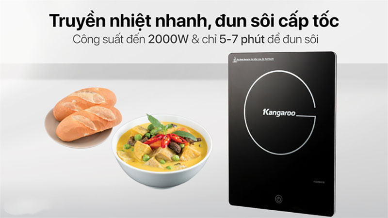 Bếp điện từ đơn Kangaroo KG20IH10 - Hàng chính hãng