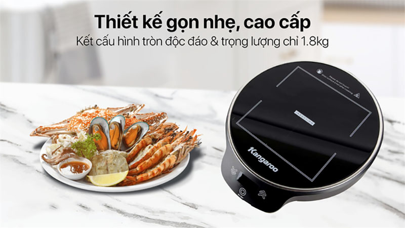 Bếp điện từ đơn Kangaroo KG20IH8 - Hàng chính hãng