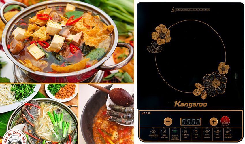 Bếp điện từ đơn Kangaroo KG352I - Hàng chính hãng
