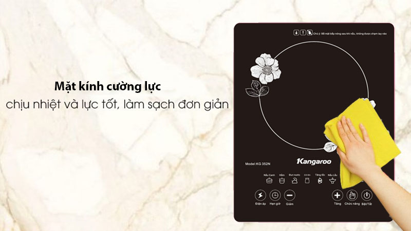 Bếp điện từ đơn Kangaroo KG352N - Hàng chính hãng