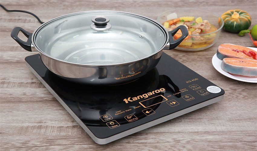 Ứng dụng của bếp điện từ đơn Kangaroo KG408I