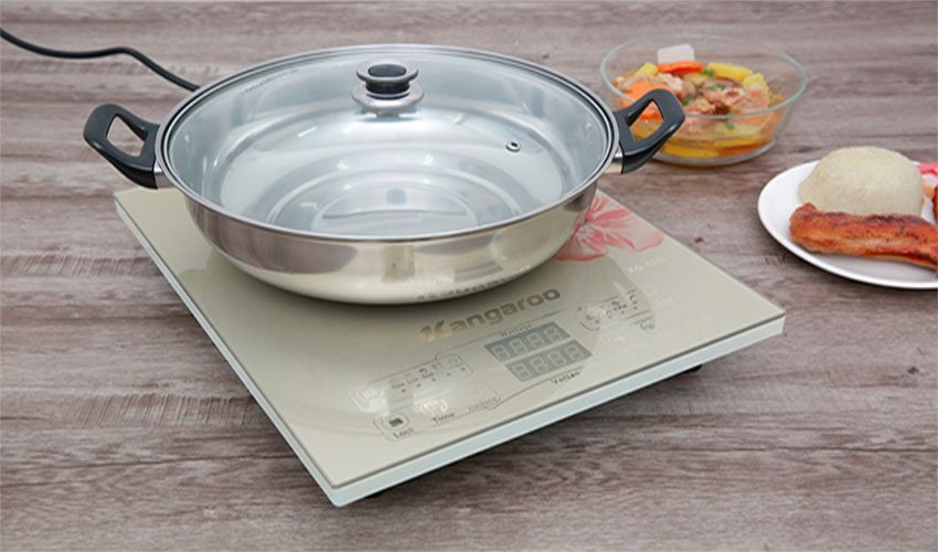 Bếp điện từ đơn Kangaroo KG418I - Hàng chính hãng