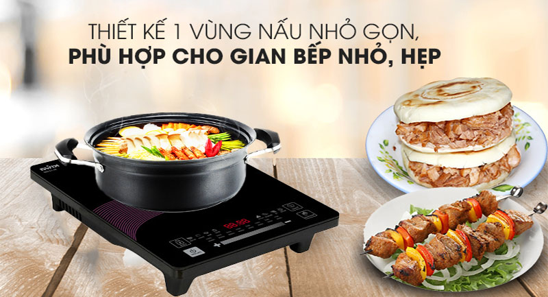 Bếp điện từ đơn Kiwa KI-131GB - Hàng chính hãng