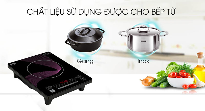 Bếp điện từ đơn Kiwa KI-131GB - Hàng chính hãng