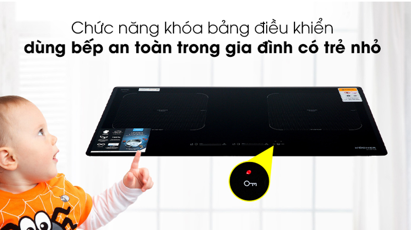 Khóa bàn phím, đảm bảo an toàn cho gia đình có trẻ nhỏ