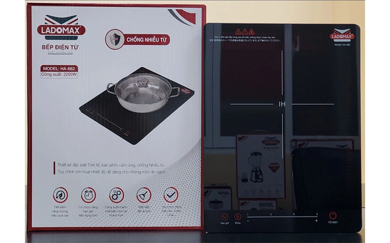Bếp điện từ đơn Ladomax HA-662