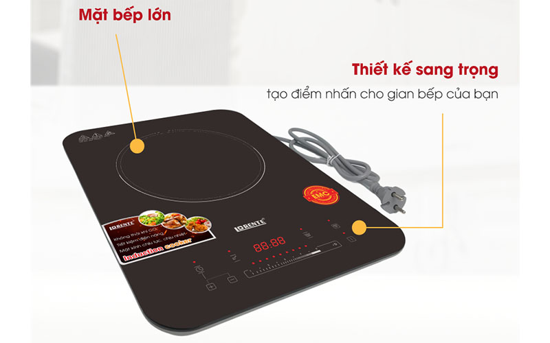 Bếp điện từ đơn Lorente LT–6080 - Hàng chính hãng