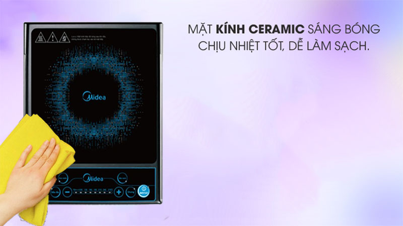 Bếp điện từ đơn Midea MI-B1920DF - Hàng chính hãng