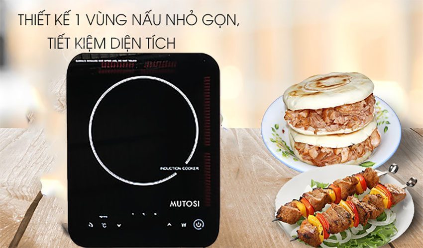 Bếp điện từ đơn Mutosi MI88 - Hàng chính hãng