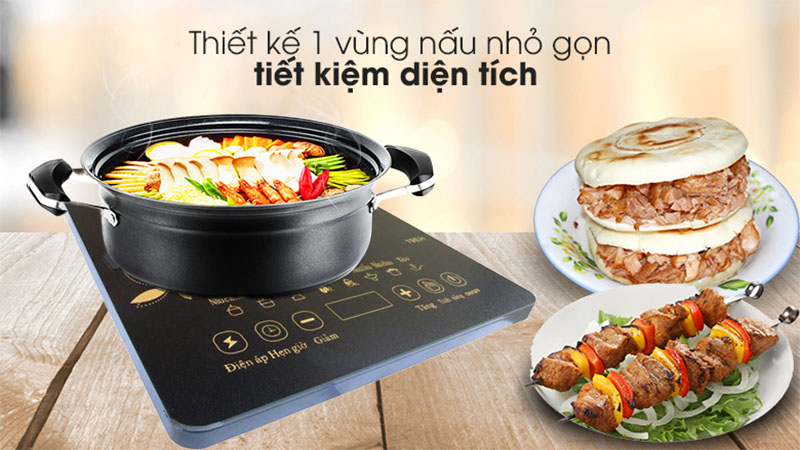Thiết kế của Bếp điện từ đơn NK Media BT-1820