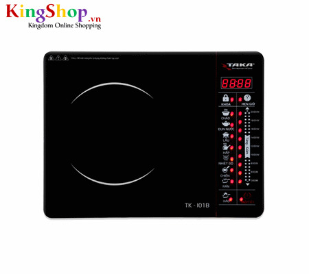 Bếp điện từ đơn Taka TK-I01B - Công suất 2000W - Hàng chính hãng