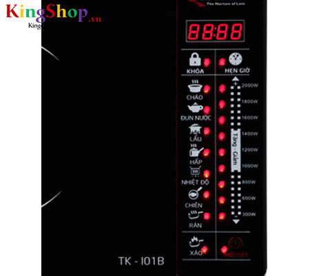 Bếp điện từ đơn Taka TK-I01B - Công suất 2000W - Hàng chính hãng