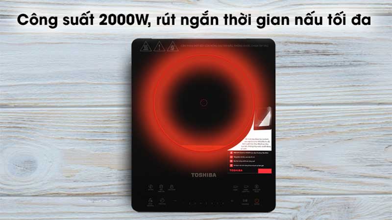 Bếp điện từ đơn Toshiba IC-20S1PV - Hàng chính hãng