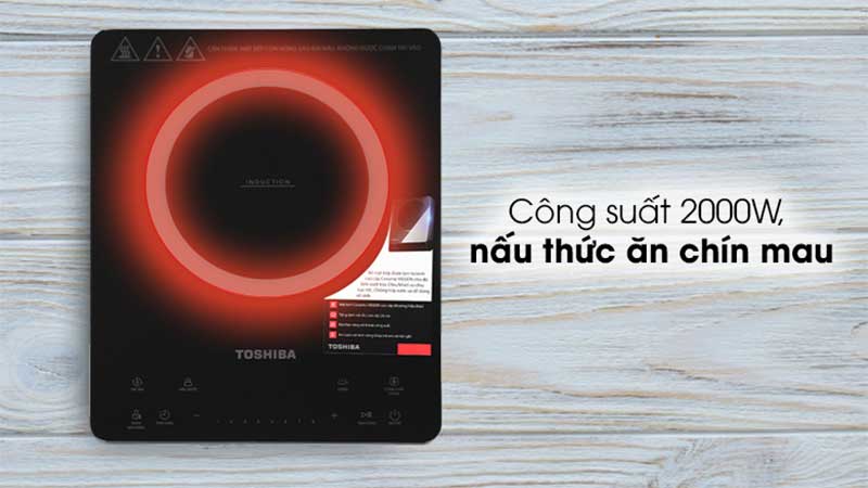 Bếp điện từ đơn Toshiba IC-20S4PV - Hàng chính hãng