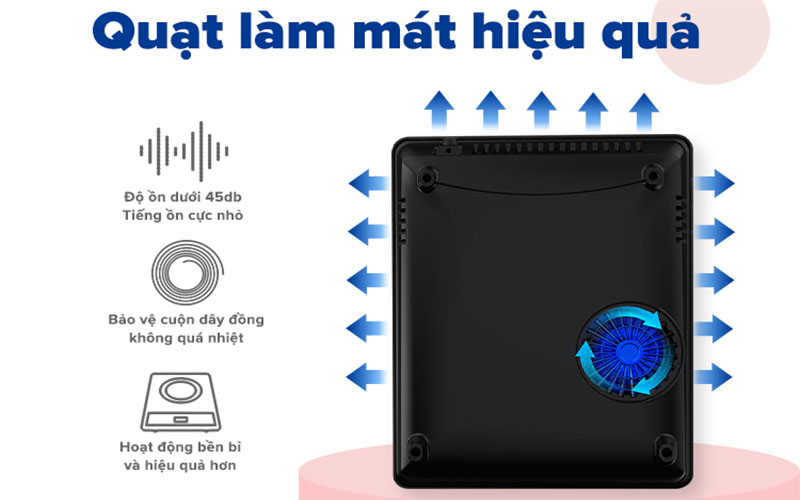 Bếp từ đơn TrueHome TI-21TS2(B) - Hàng chính hãng