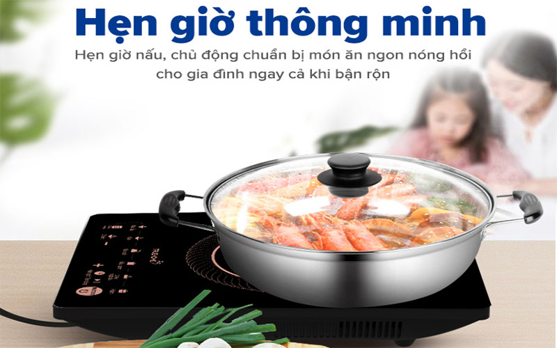 Bếp từ đơn TrueHome TI-21TS2(B) - Hàng chính hãng