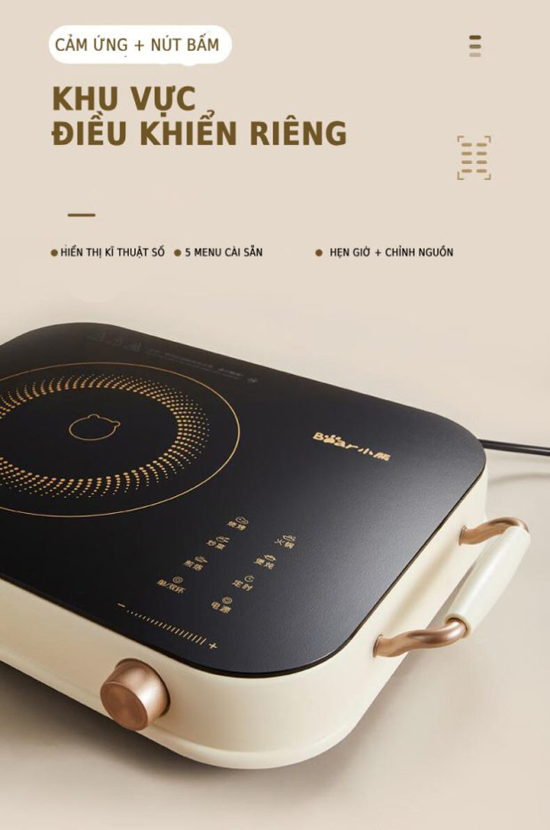 Bếp hồng ngoại đơn Bear DTL-A22D1 - Hàng chính hãng