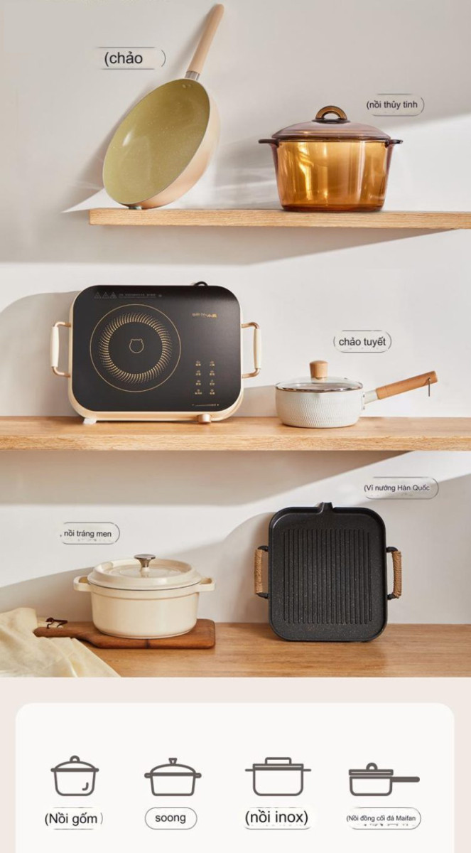 Bếp hồng ngoại đơn Bear DTL-A22D1 - Hàng chính hãng