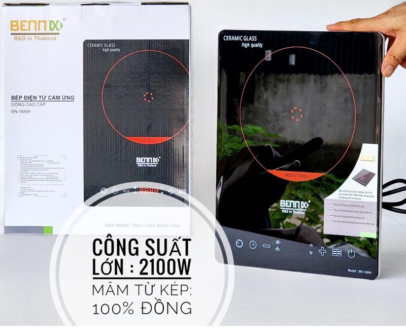 Bếp điện từ đơn Bennix BN-166IH - Hàng chính hãng