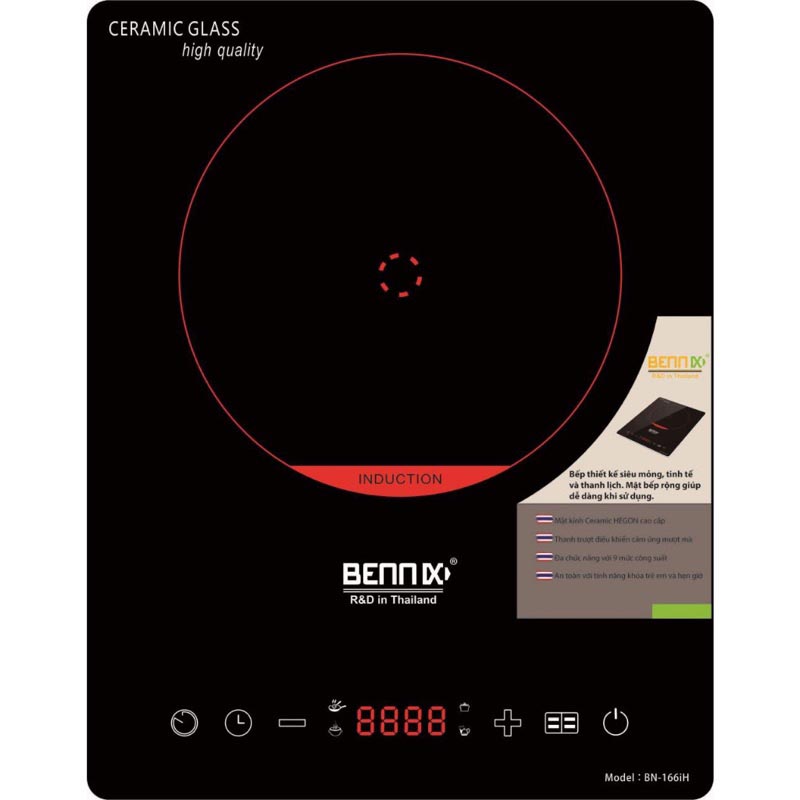 Bếp điện từ đơn Bennix BN-166IH - Hàng chính hãng