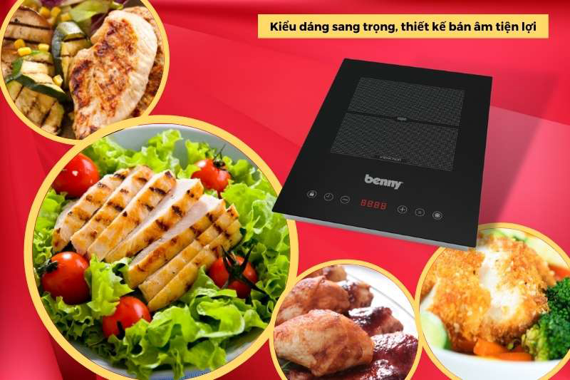 Bếp điện từ đơn Benny BI-03 - Hàng chính hãng