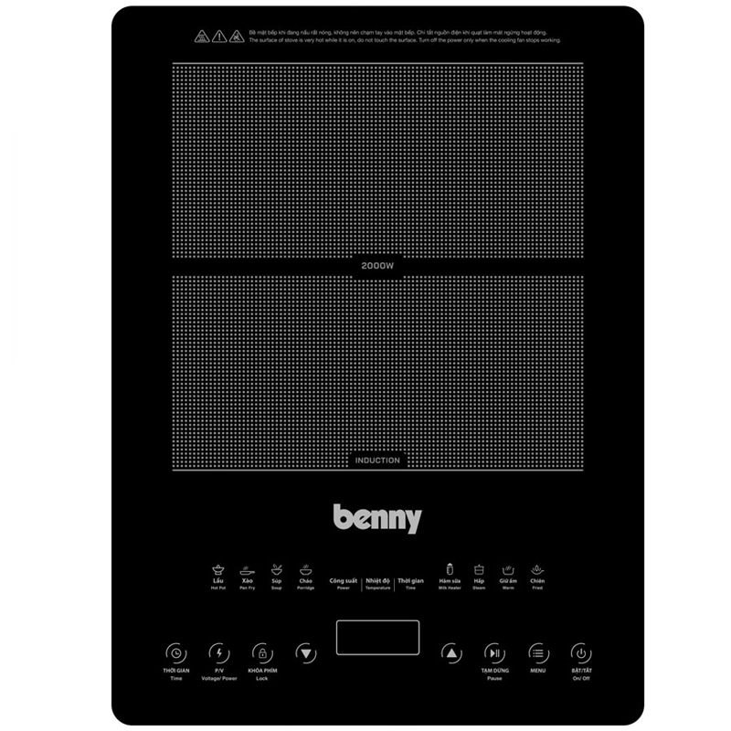 Bếp điện từ đơn Benny BI-03 - Hàng chính hãng