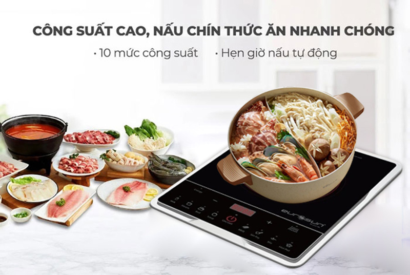 Bếp điện từ đơn Eurosun EU-T185S - Hàng chính hãng