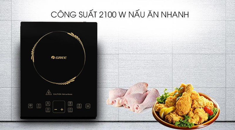 Bếp điện từ đơn Gree GCWK-2172A - Hàng chính hãng