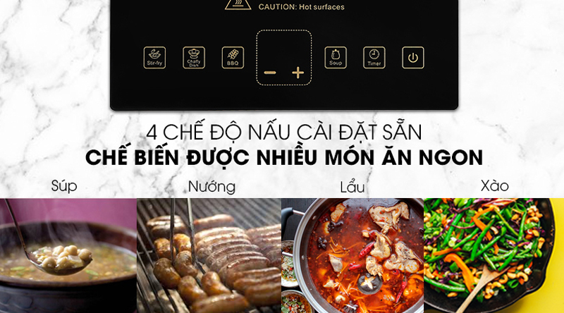 Bếp điện từ đơn Gree GCWK-21XSFA - Hàng chính hãng