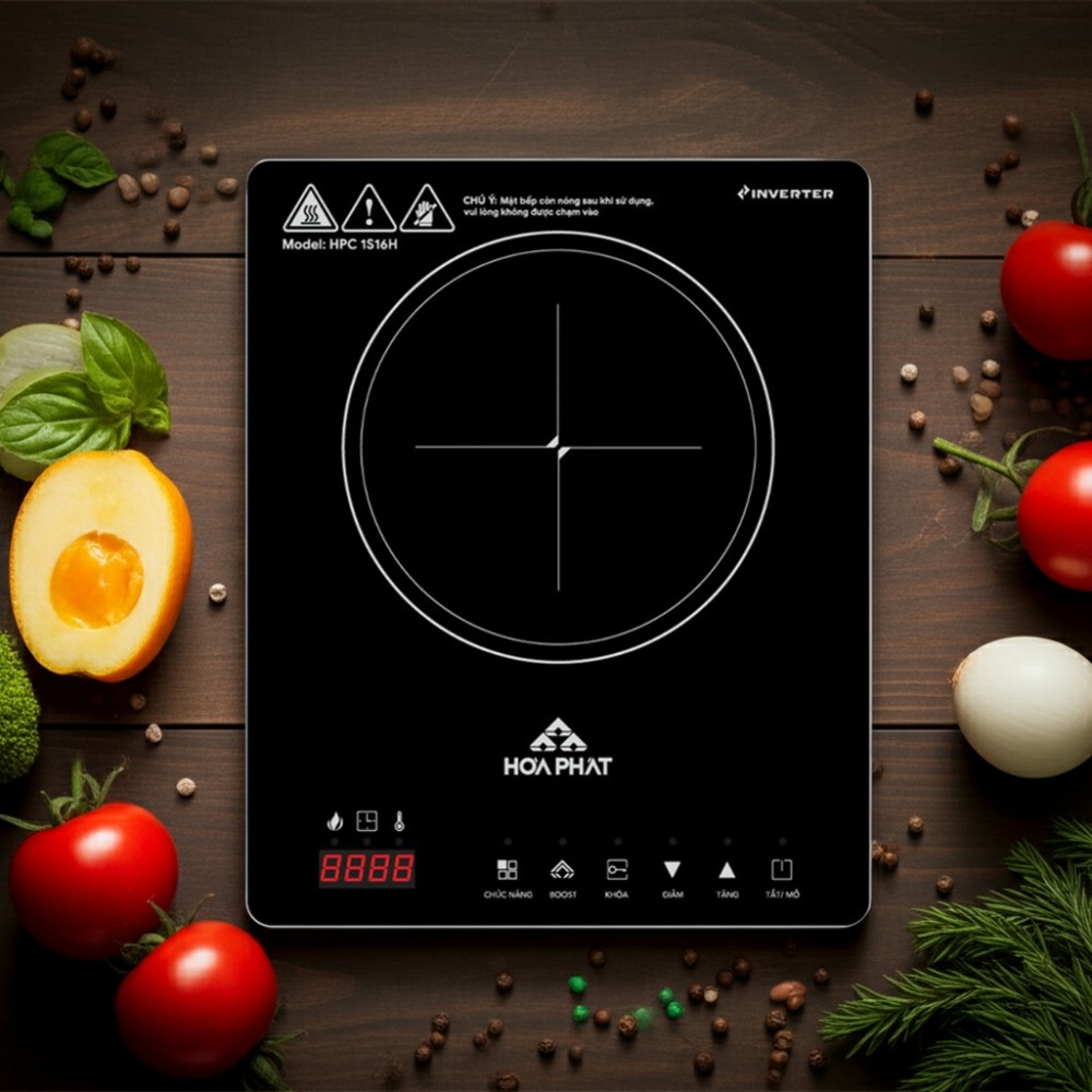 Bếp điện từ đơn Hòa Phát HPC 1S16H - Hàng chính hãng