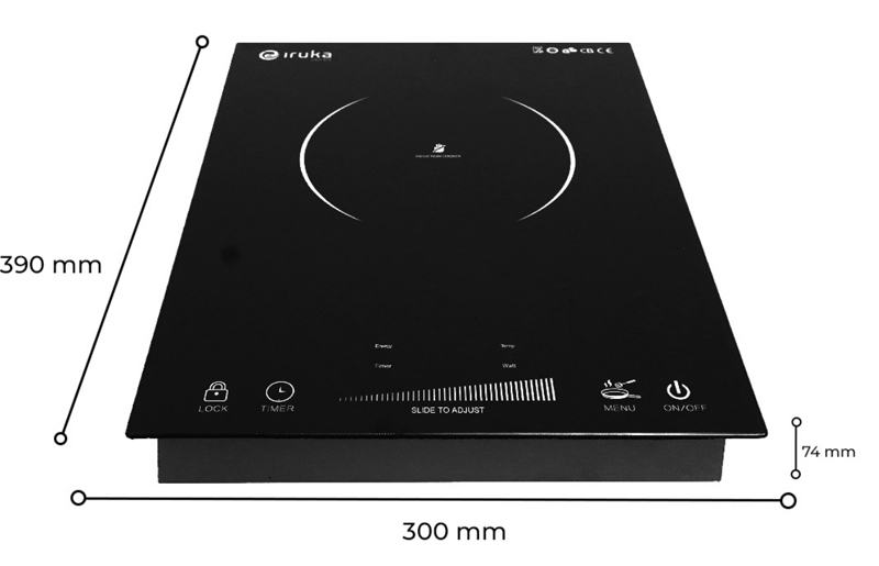 Bếp điện từ đơn Iruka I-111 - Hàng chính hãng