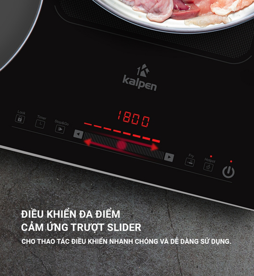 Bếp từ đơn Kalpen ICK-1618 (2200W) - Hàng chính hãng